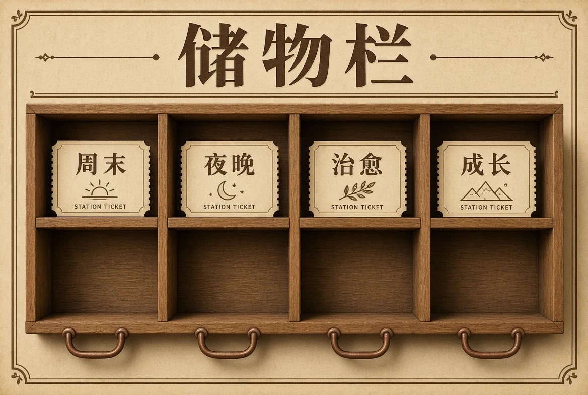 储物栏视觉